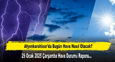 Afyonkarahisar'da Bugün Hava Nasıl Olacak?