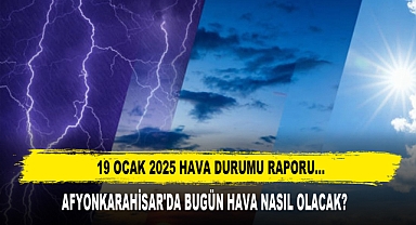 AFYONKARAHİSAR'DA BUGÜN HAVA NASIL OLACAK?