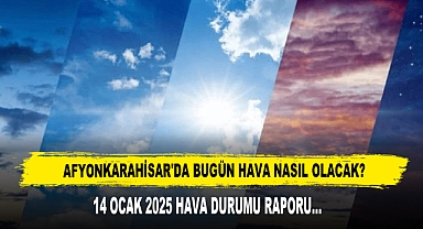 AFYONKARAHİSAR'DA BUGÜN HAVA NASIL OLACAK?