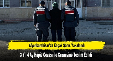 Afyonkarahisar’da Kaçak Şahıs Yakalandı