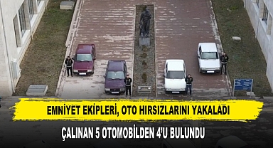 Afyonkarahisar’da Oto Hırsızları Yakalandı