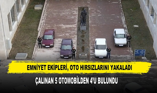 Afyonkarahisar’da Oto Hırsızları Yakalandı