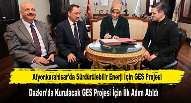Afyonkarahisar'da Sürdürülebilir Enerji İçin GES Projesi