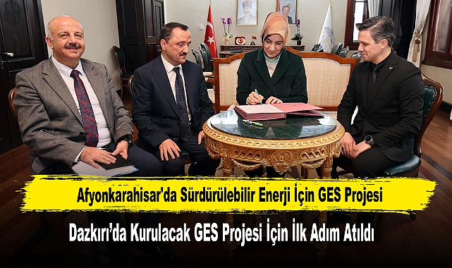 Afyonkarahisar'da Sürdürülebilir Enerji İçin GES Projesi