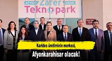 Karides üretiminin merkezi Afyonkarahisar olacak!
