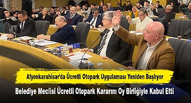 Afyonkarahisar'da Ücretli Otopark Uygulaması Yeniden Başlıyor