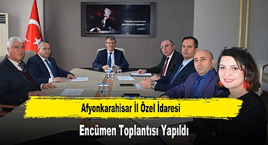 Afyonkarahisar İl Özel İdaresi Encümen Toplantısı Yapıldı
