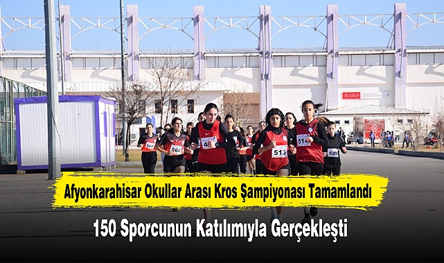 Afyonkarahisar Okullar Arası Kros Şampiyonası Tamamlandı