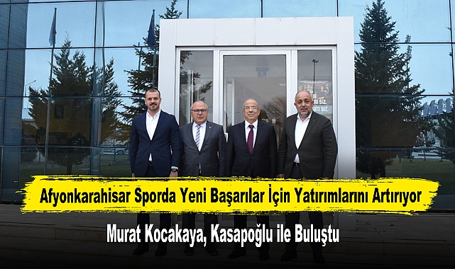 Afyonkarahisar Sporda Yeni Başarılar İçin Yatırımlarını Artırıyor