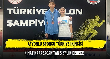 Afyonlu Sporcu Türkiye İkincisi