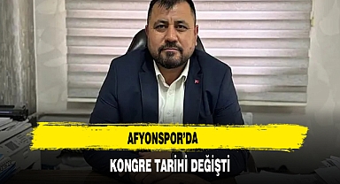 AFYONSPOR’DA KONGRE TARİHİ DEĞİŞTİ
