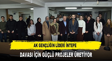 AK Gençliğin Lideri İntepe Davası için Güçlü Projeler Üretiyor