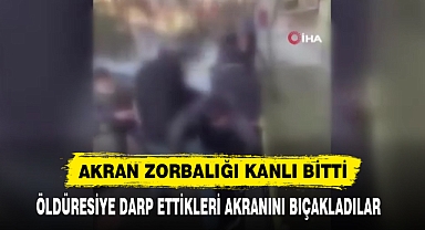 AKRAN ZORBALIĞI KANLI BİTTİ