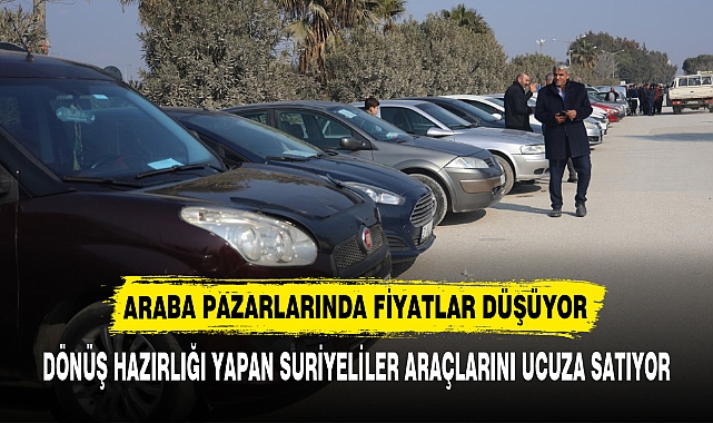 ARABA PAZARLARINDA FİYATLAR DÜŞÜYOR