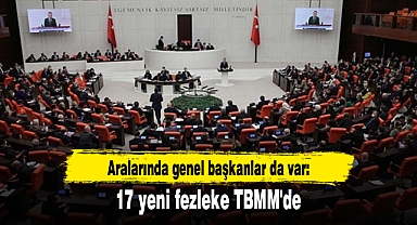 Aralarında genel başkanlar da var: 17 yeni fezleke TBMM'de