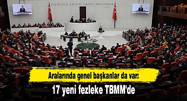 Aralarında genel başkanlar da var: 17 yeni fezleke TBMM'de