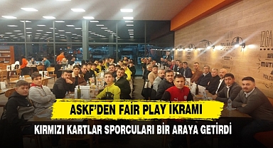 ASKF'den Fair Play İkramı