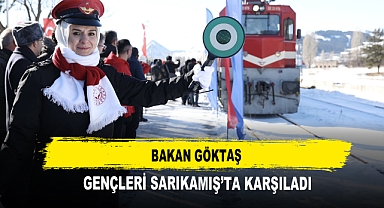Bakan Göktaş Gençleri Sarıkamış’ta Karşıladı