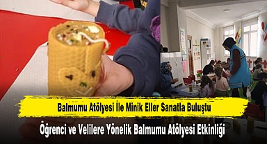 Balmumu Atölyesi İle Minik Eller Sanatla Buluştu