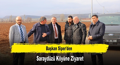 Başkan Siper'den, Saraydüzü Köyüne Ziyaret