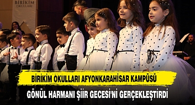 Birikim Okulları Afyonkarahisar Kampüsü Gönül Harmanı Şiir Gecesi'ni Gerçekleştirdi