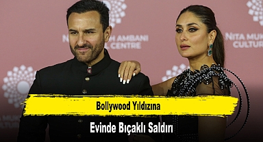 Bollywood Yıldızına Evinde Bıçaklı Saldırı
