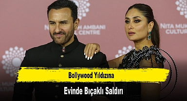 Bollywood Yıldızına Evinde Bıçaklı Saldırı