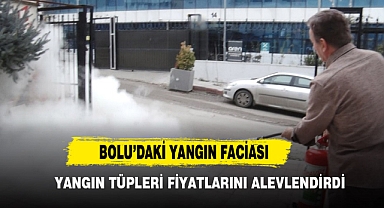 Bolu’daki Yangın Faciası Yangın Tüpleri Fiyatlarını Alevlendirdi