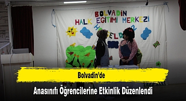 Bolvadin’de, Anasınıfı Öğrencilerine Etkinlik Düzenlendi