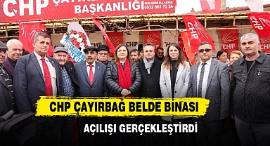 CHP Çayırbağ Belde Binası Açılışı Gerçekleştirdi
