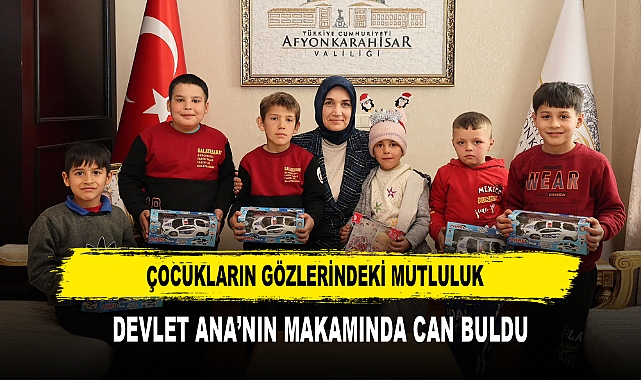 Çocukların Gözlerindeki Mutluluk Devlet Ana’nın Makamında Can Buldu
