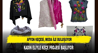 COĞRAFİ İŞARETLİ AFYON KEÇESİ, MODA İLE BULUŞUYOR