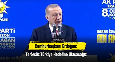 Cumhurbaşkanı Erdoğan: Terörsüz Türkiye Hedefine Ulaşacağız