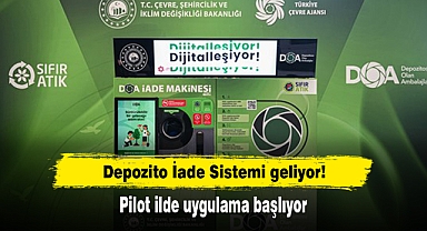 Depozito İade Sistemi geliyor! Pilot ilde uygulama başlıyor