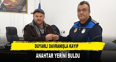 Duyarlı Davranışla Kayıp Anahtar Yerini Buldu