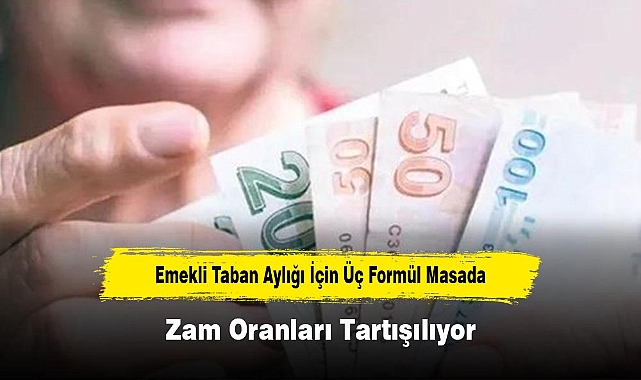 Emekli Taban Aylığı İçin Üç Formül Masada