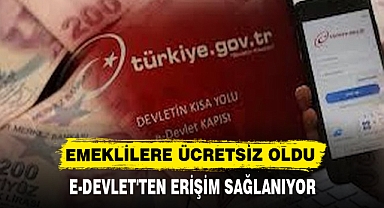EMEKLİLERE ÜCRETSİZ OLDU