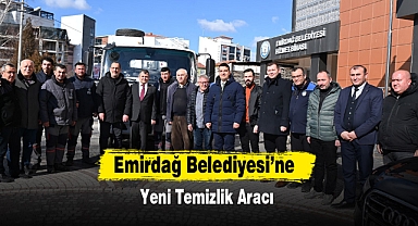 Emirdağ Belediyesi’ne Yeni Temizlik Aracı