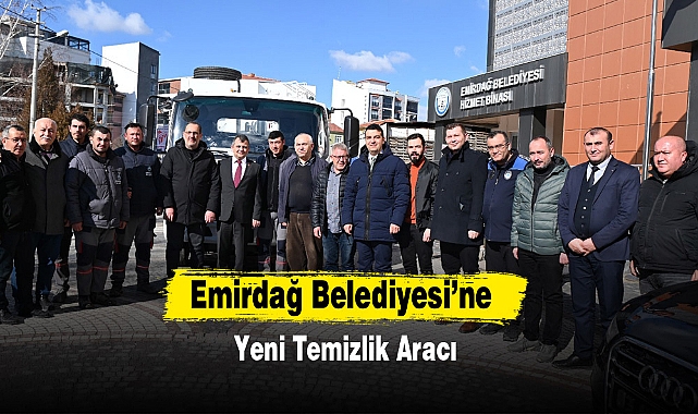 Emirdağ Belediyesi’ne Yeni Temizlik Aracı