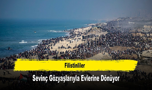 Filistinliler, Sevinç Gözyaşlarıyla Evlerine Dönüyor
