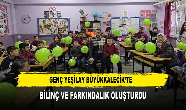 Genç Yeşilay Büyükkalecik’te  Bilinç ve Farkındalık Oluşturdu