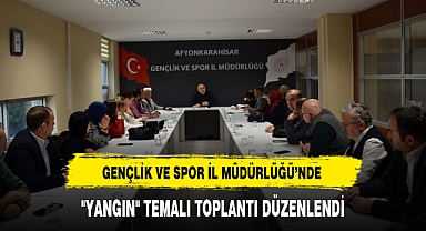 GENÇLİK VE SPOR İL MÜDÜRLÜĞÜ'NDE