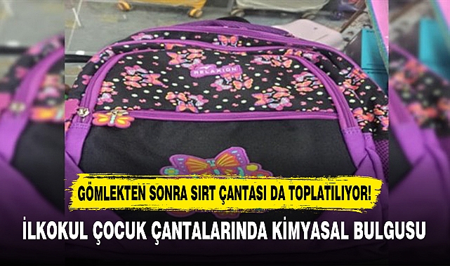 GÖMLEKTEN SONRA SIRT ÇANTASI DA TOPLATILIYOR!