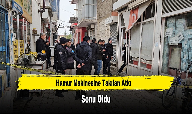 Hamur Makinesine Takılan Atkı Sonu Oldu