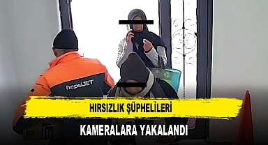 HIRSIZLIK ŞÜPHELİLERİ KAMERALARA YAKALANDI