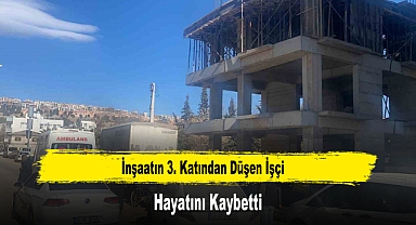 İnşaatın 3. Katından Düşen İşçi Hayatını Kaybetti
