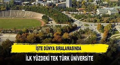 İşte Dünya Sıralamasında İlk Yüzdeki Tek Türk Üniversite