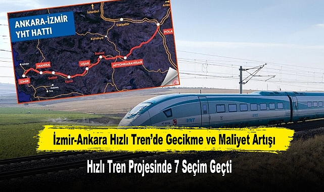İzmir-Ankara Hızlı Tren’de Gecikme ve Maliyet Artışı