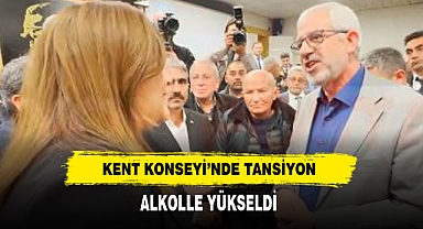 KENT KONSEYİ’NDE TANSİYON ALKOLLE YÜKSELDİ