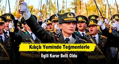 Kılıçlı Yeminde Teğmenlerle İlgili Karar Belli Oldu